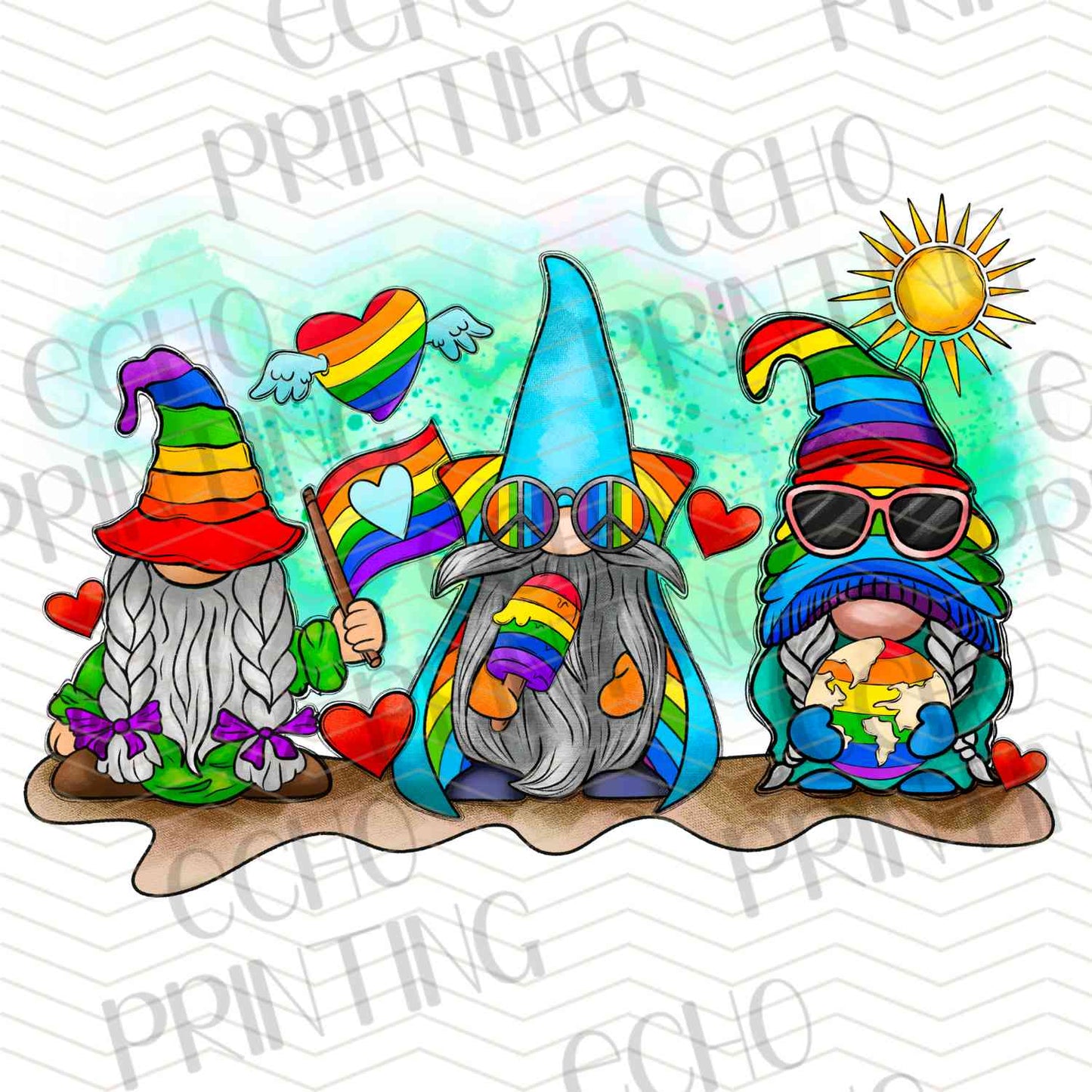 SMRG 487 - SUMMER VACATION GNOMES