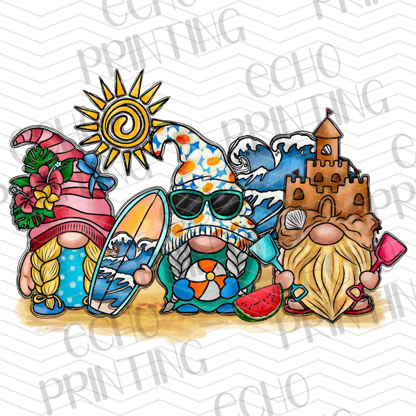 SMRG 488 - BEACH PARTY GNOMES