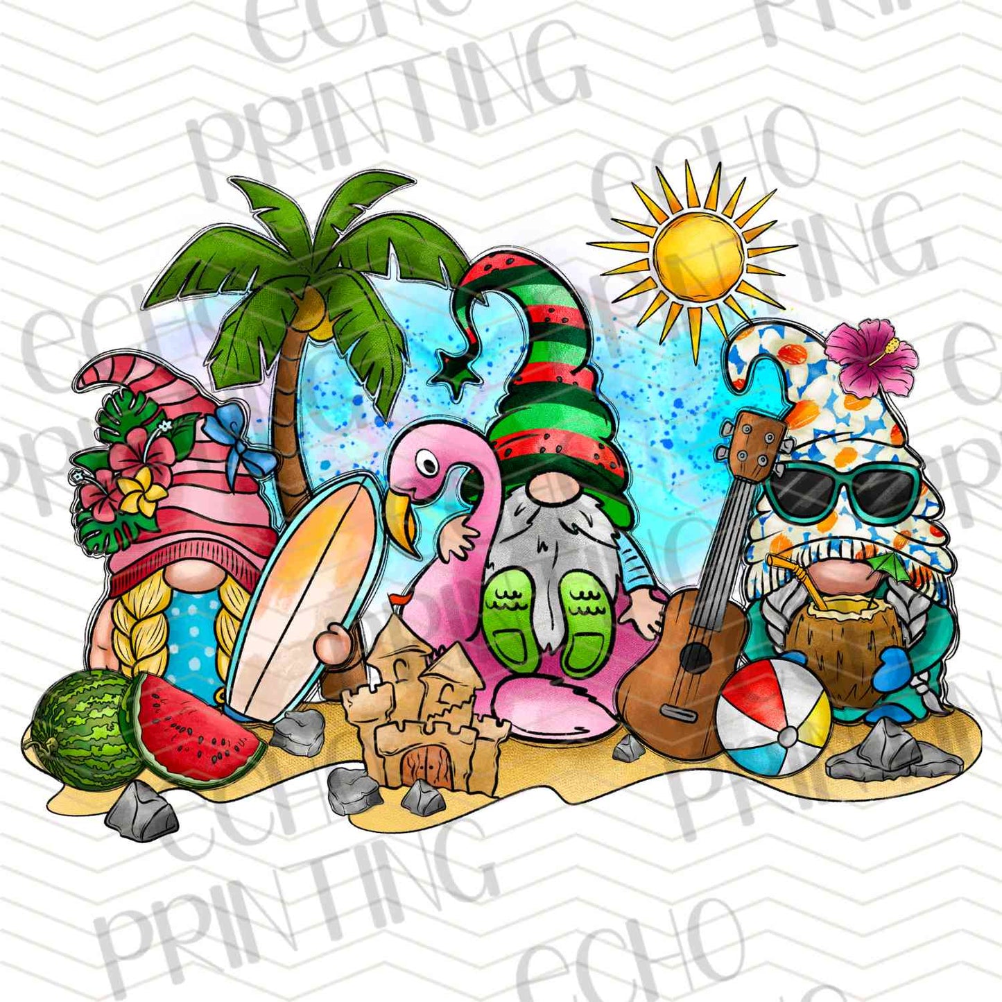 SMRG 489 - SUMMER FUN GNOMES