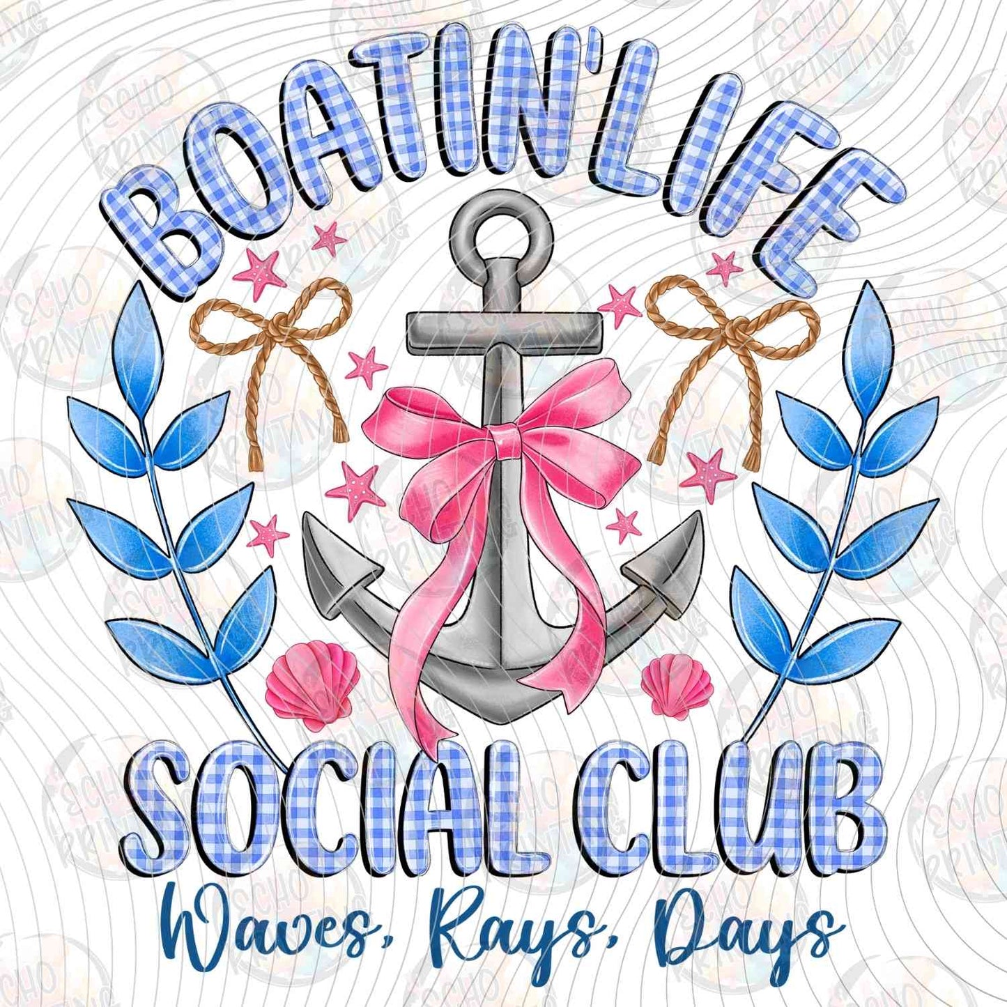 SMRG 514 - BOATING LIFE SOCIAL CLUB ANCHOR