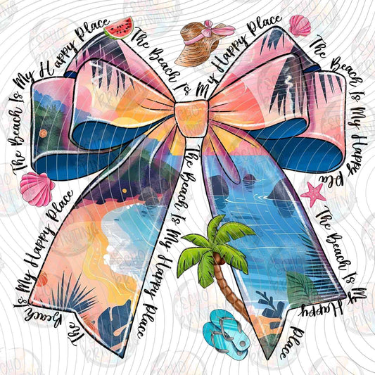 SMRG 518 - TROPICAL BEACH SCENE BOW