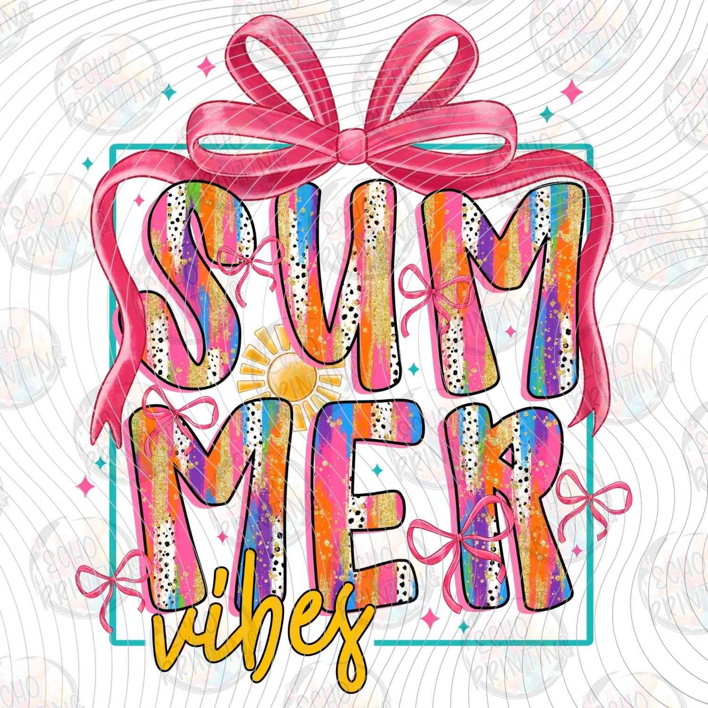 SMRG 527 - RETRO SUMMER VIBES TYPOGRAPHY