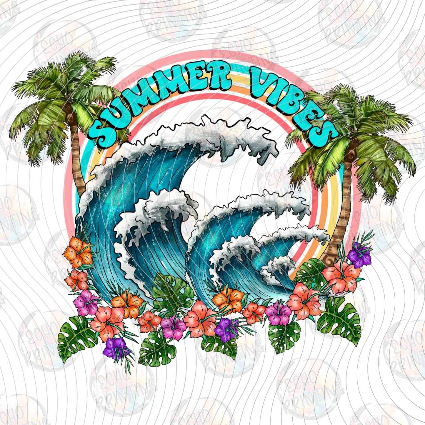 SMRG 535 - TROPICAL OCEAN WAVE CIRCLE