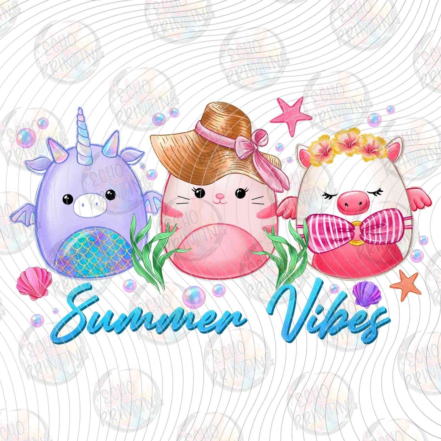 SMRG 536 - SUMMER VIBES KAWAII PLUSHIES
