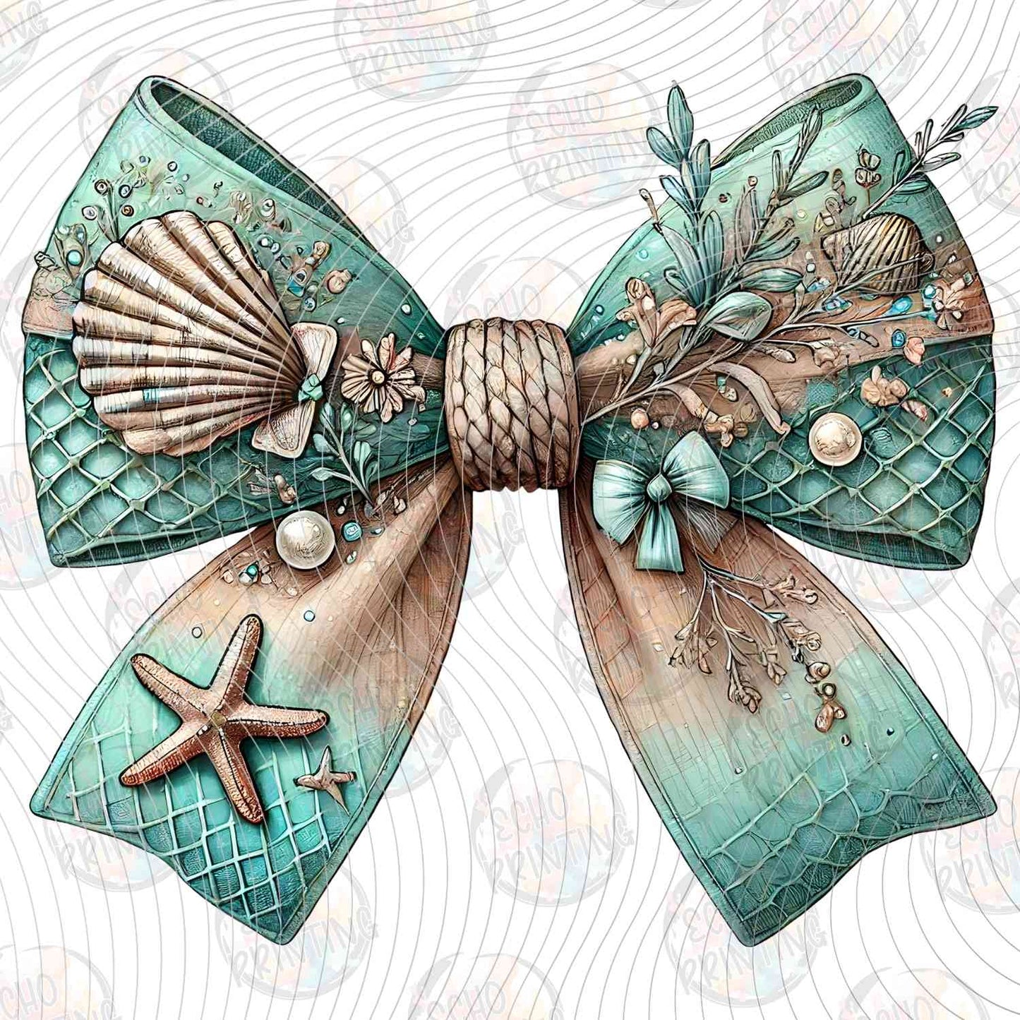 SMRG 542 - COASTAL BEACH SHELL BOW