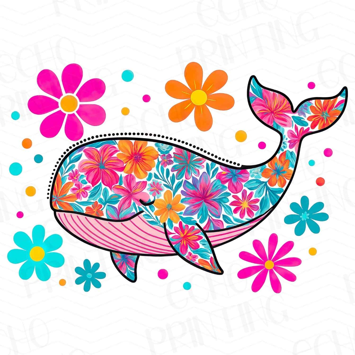 SMRG 55 - FLORAL WHALE