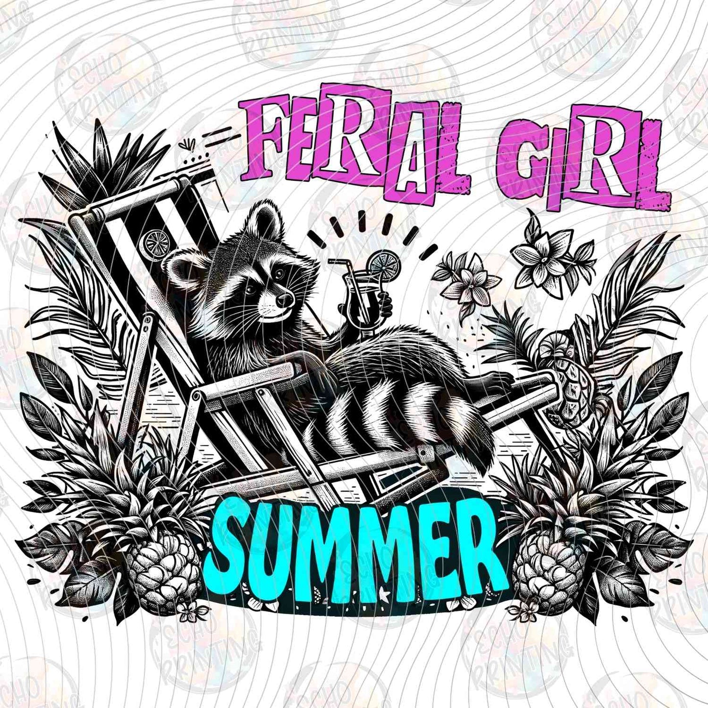 SMRG 561 - FERAL GIRL SUMMER SKELETON