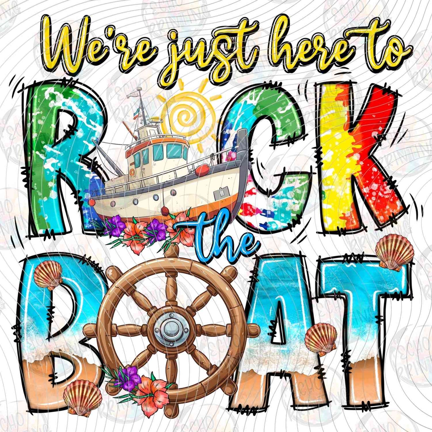 SMRG 578 - ROCK THE BOAT NAUTICAL DESIGN