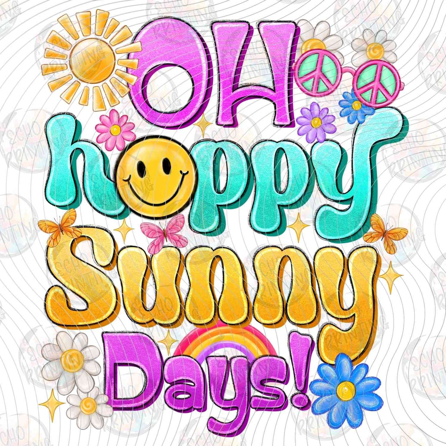SMRG 628 - OH HAPPY SUNNY DAYS SMILEY