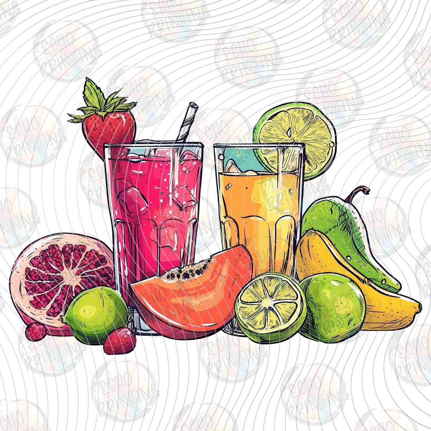 SMRG 663 - FRESH FRUIT SUMMER COCKTAILS