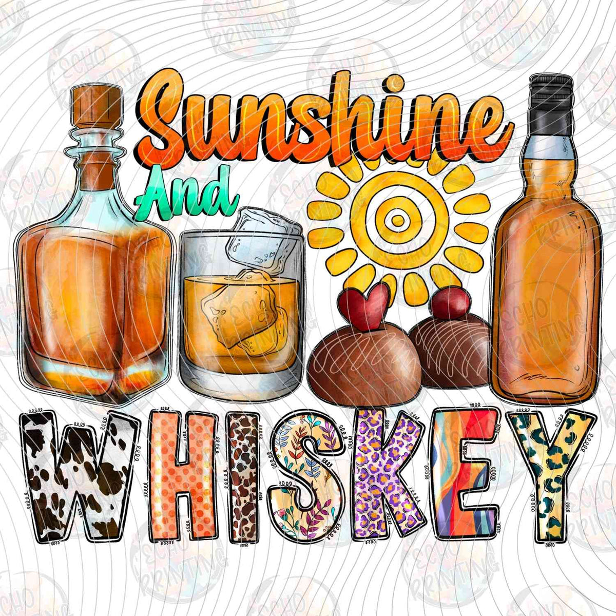 SMRG 701 - SUNSHINE AND WHISKEY BOTTLE