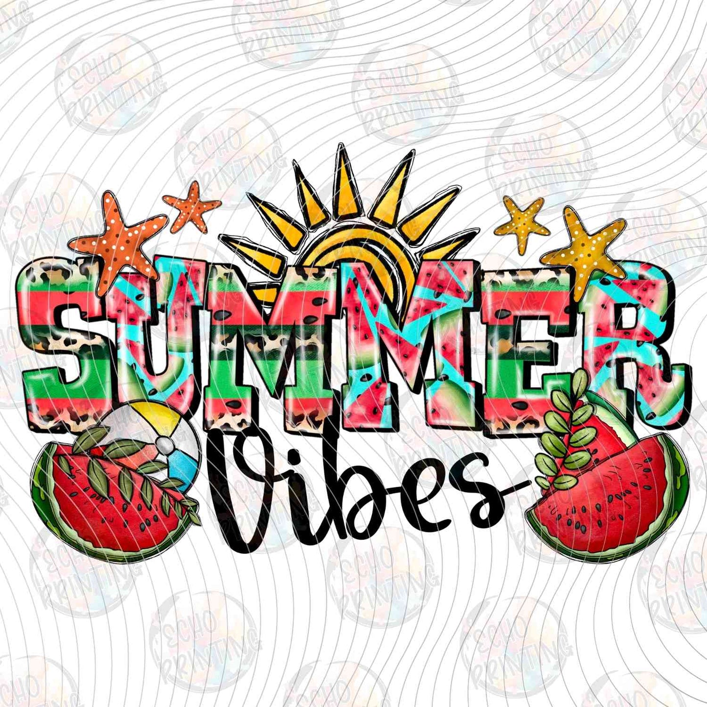 SMRG 704 - SUMMER VIBES WATERMELON TEXT