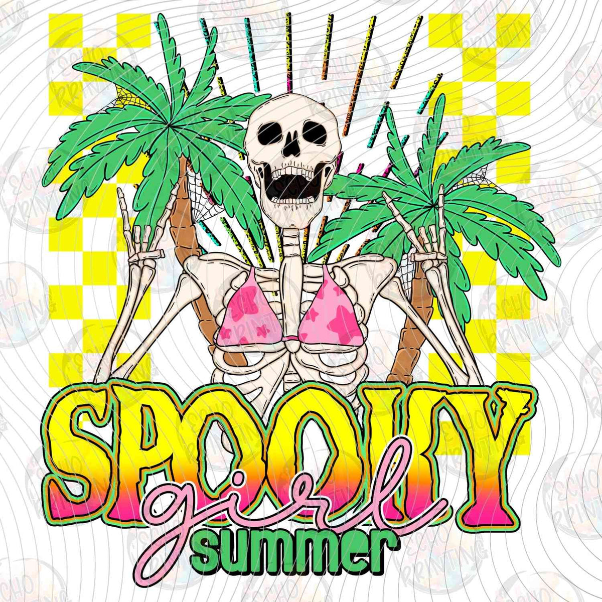 SMRG 713 - SPOOKY SUMMER BEACH SKELETON