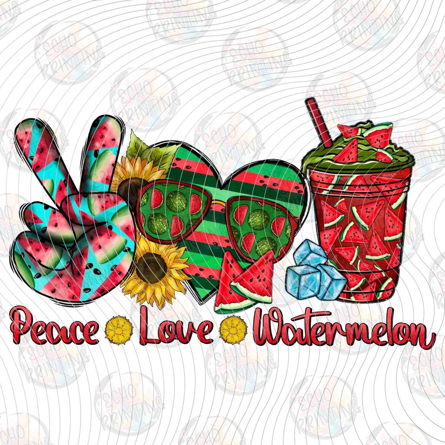 SMRG 727 - PEACE LOVE WATERMELON CRAWL