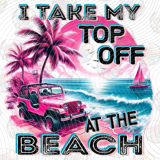 SMRG 731 - I TAKE MY TOP OFF AT THE BEACH
