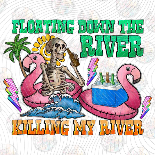 SMRG 737 - FLOATING DOWN THE RIVER SKELETON