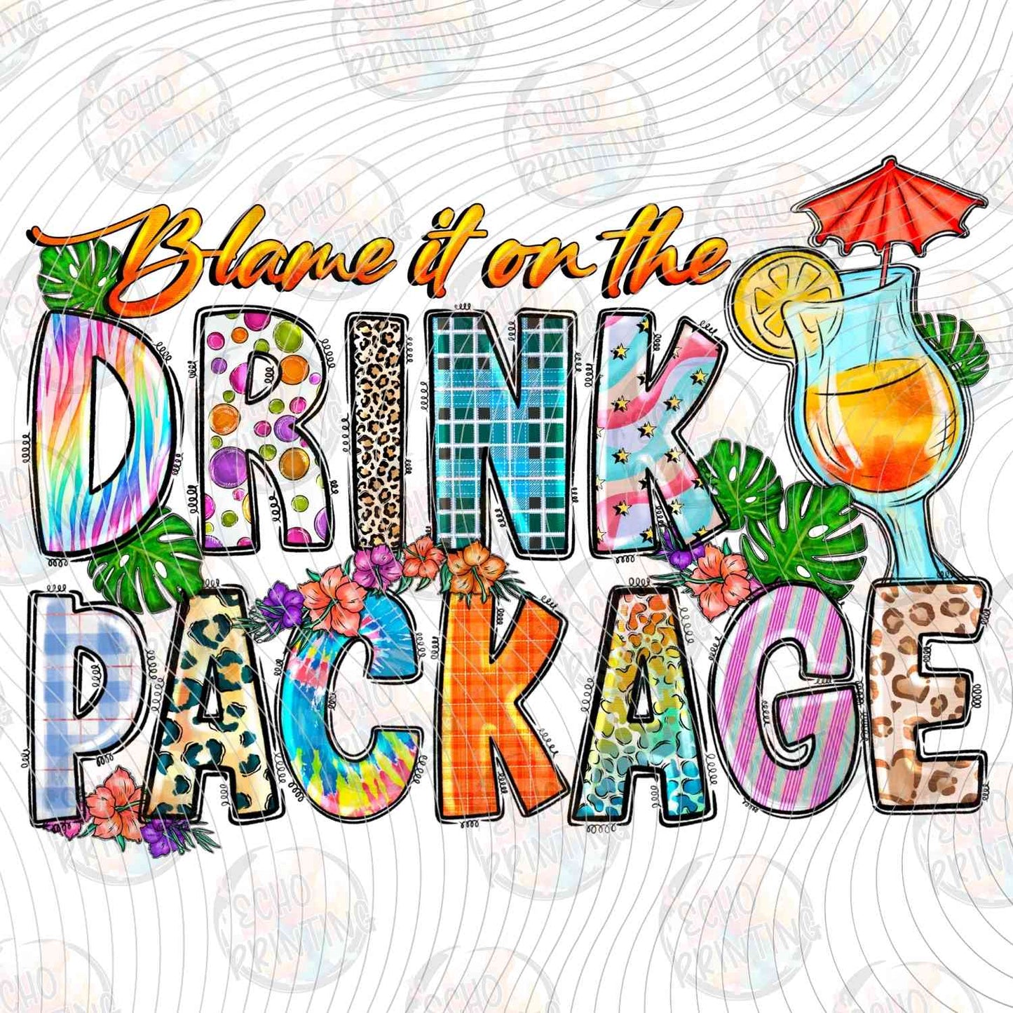 SMRG 755 - BLAME IT ON THE DRINK PACKAGE