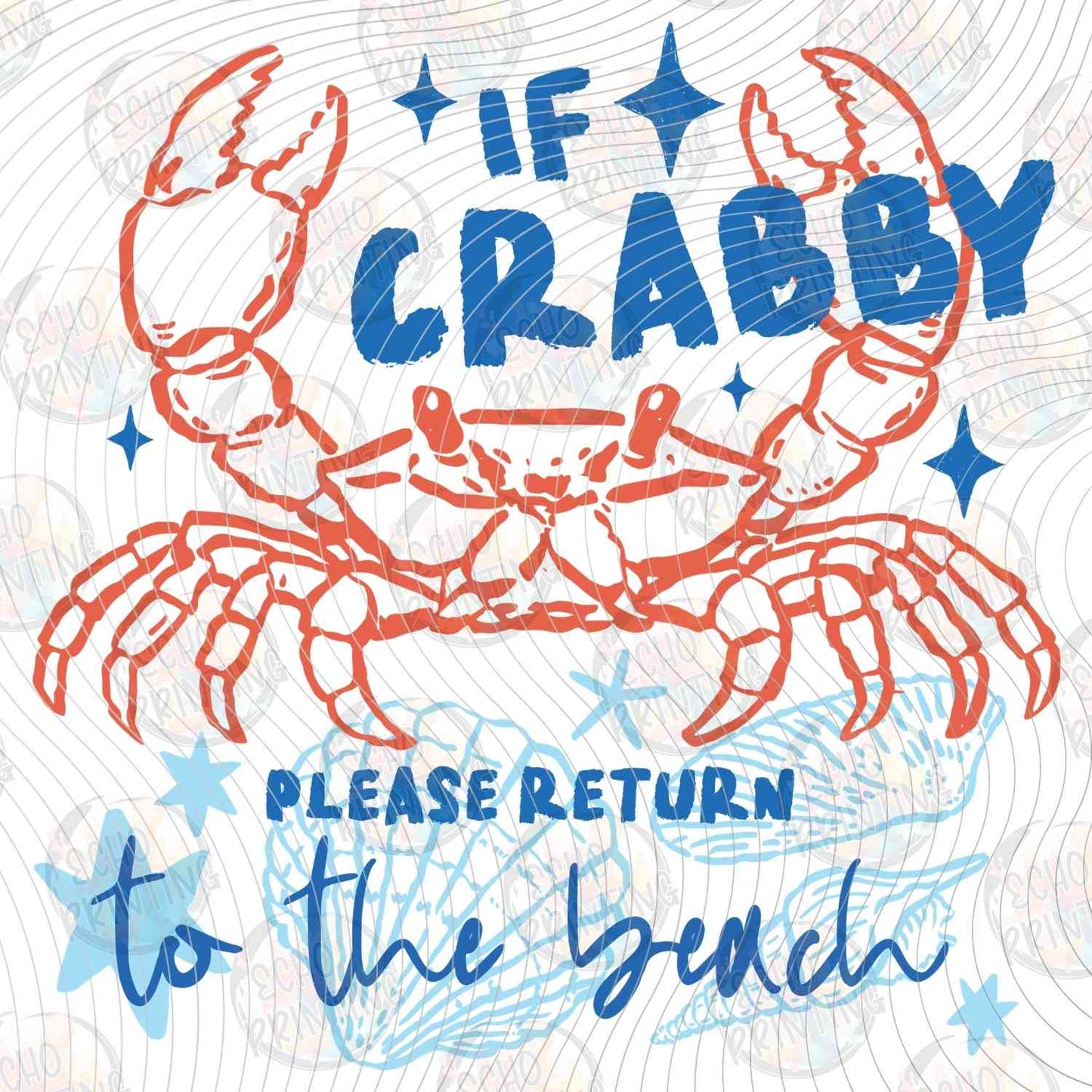 SMRG 758 - IF CRABBY RETURN TO THE BEACH