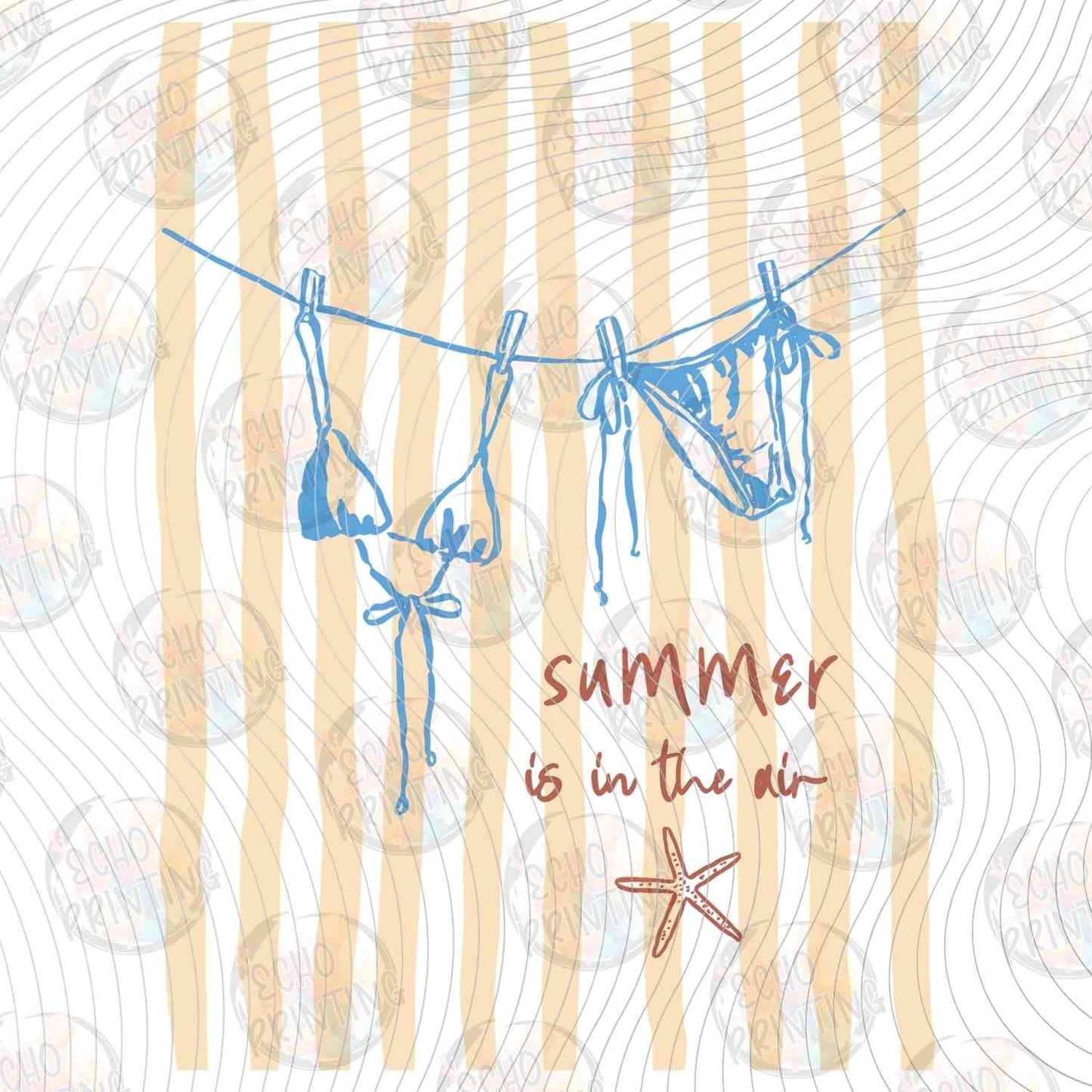 SMRG 765 - BIKINI ON THE LINE SKETCH