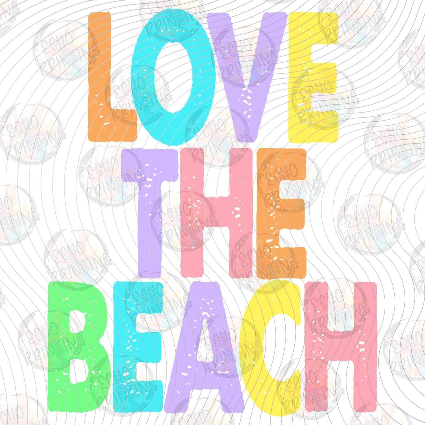 SMRG 780 - LOVE THE BEACH PASTEL