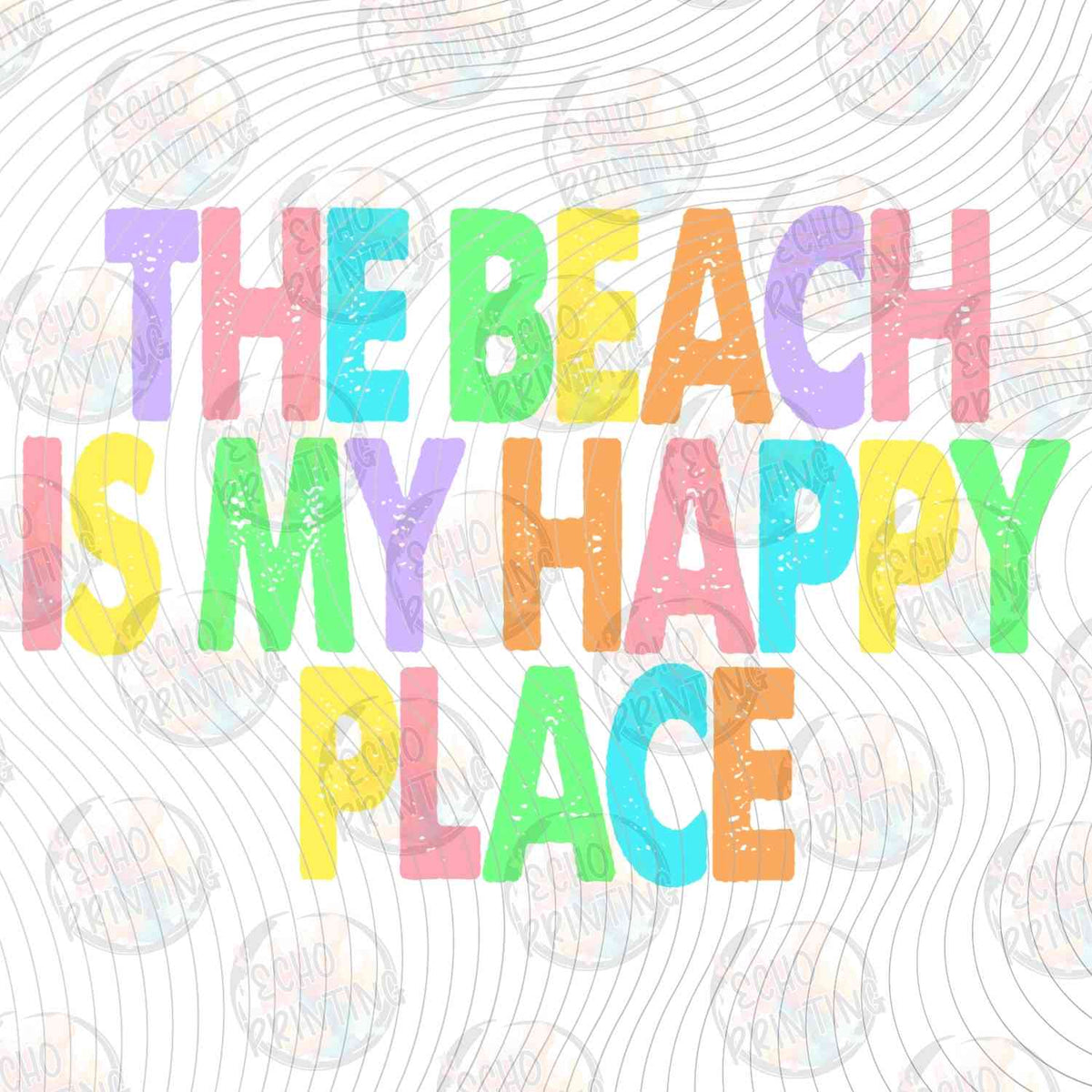 SMRG 790 - THE BEACH IS MY HAPPY PLACE