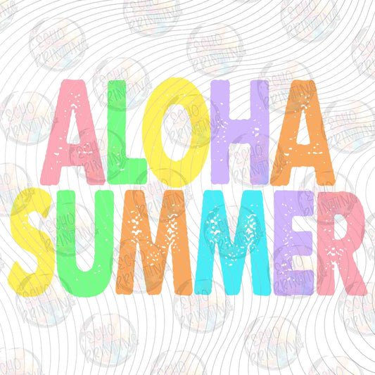 SMRG 793 - ALOHA SUMMER PASTEL
