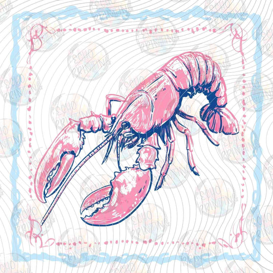 SMRG 814 - COASTAL LOBSTER SKETCH