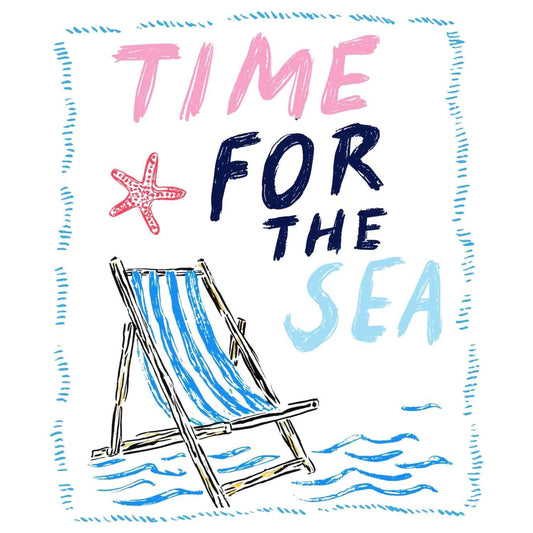 SMRG 816 - TIME FOR THE SEA BEACH CHAIR