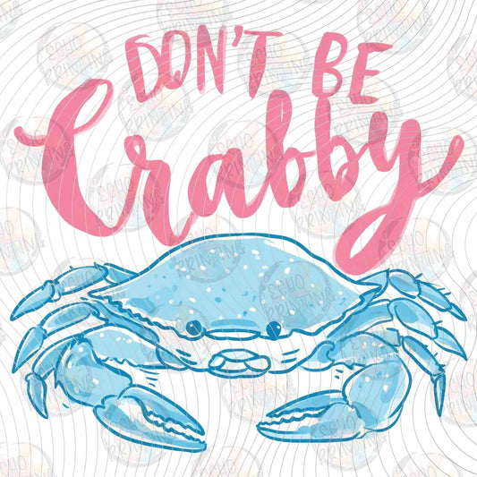 SMRG 839 - DON'T BE CRABBY BLUE CRAB