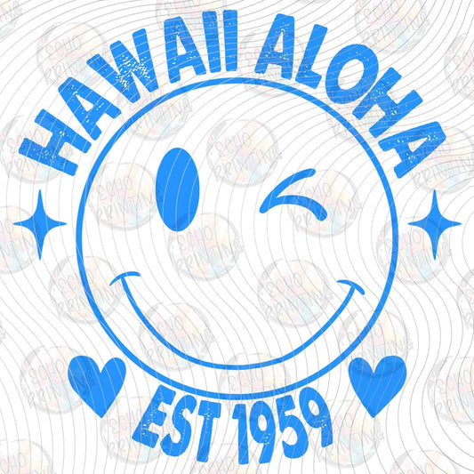 SMRG 842 - HAWAII ALOHA EST 1959 SMILEY