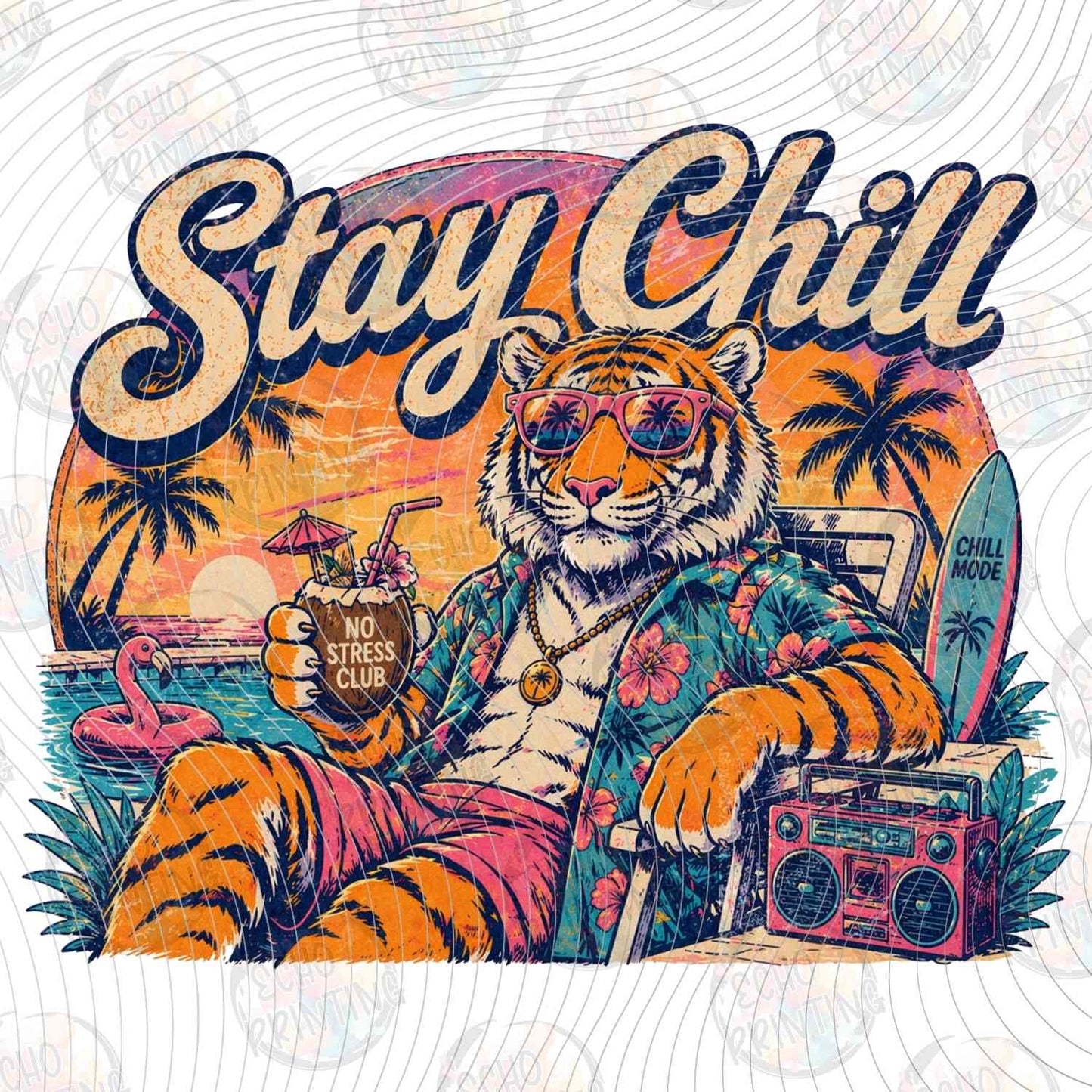 SMRG 902 - STAY CHILL TIGER RELAXING WITH RADIO