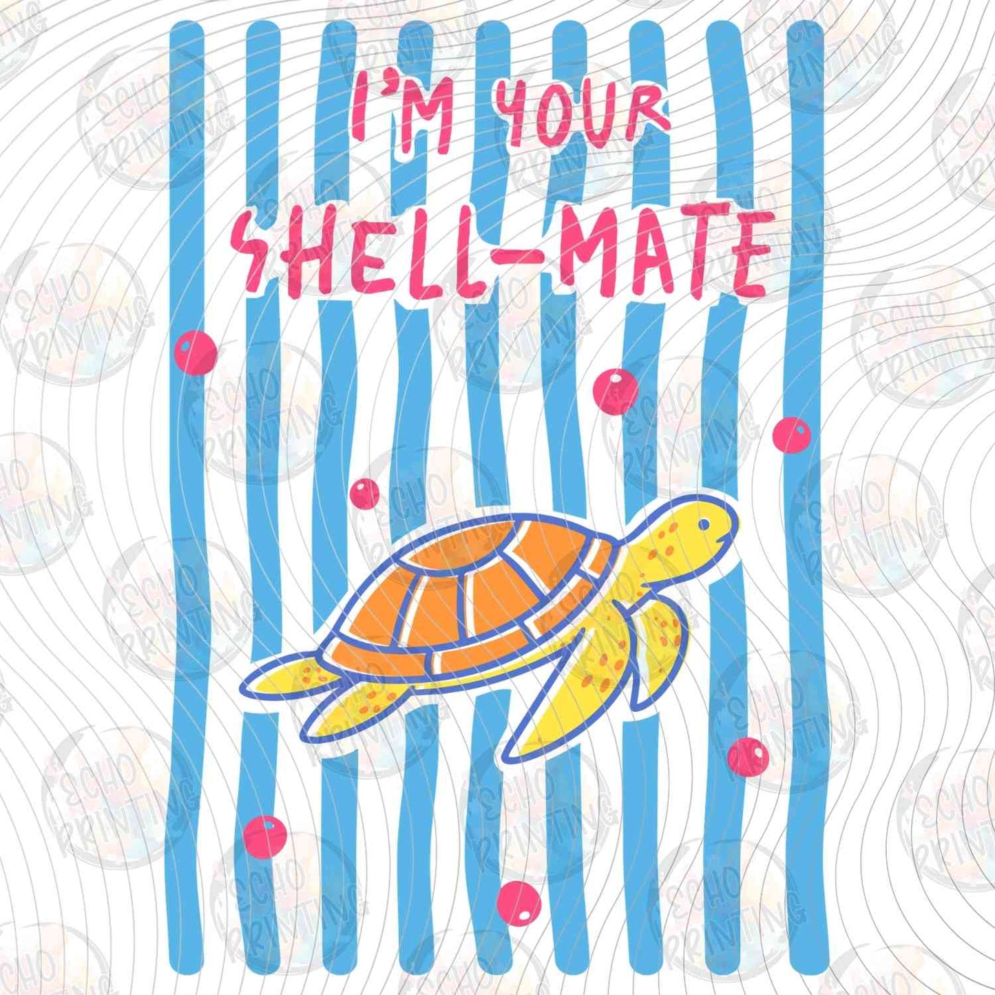 SMRG 914 - IM YOUR SHELL MATE SEA TURTLE