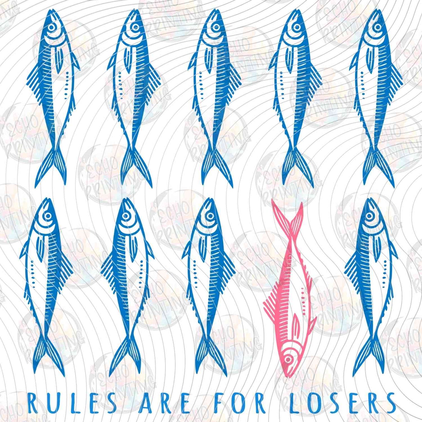 SMRG 916 - HOOKS ARE FOR LOSERS FISHING HOOKS