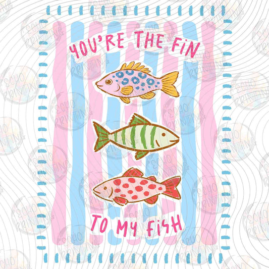 SMRG 922 - YOURE THE FIN TO MY FAN TROPICAL FISH