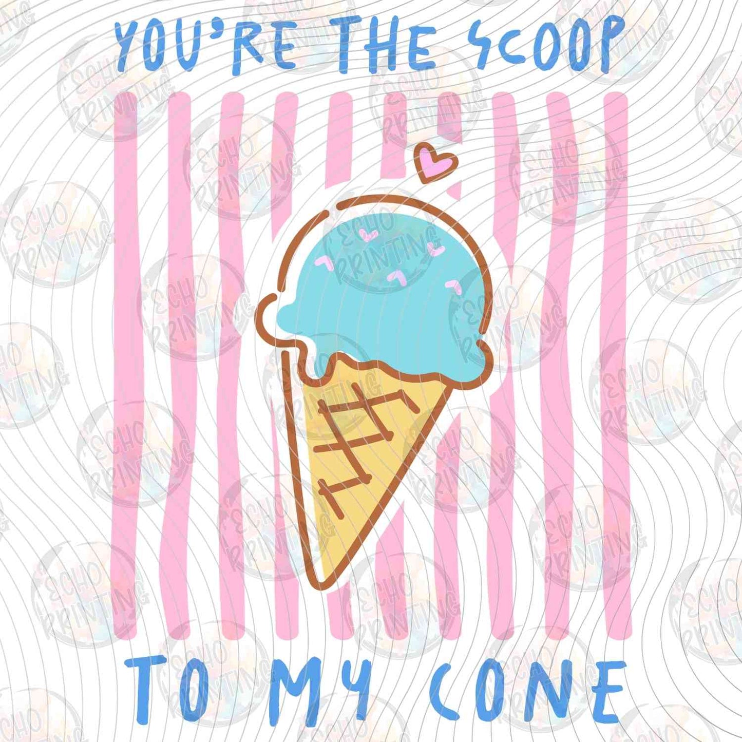 SMRG 925 - YOURE THE SCOOP TO MY CONE ICE CREAM