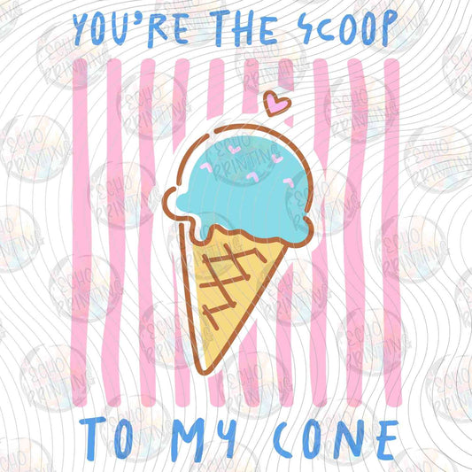 SMRG 925 - YOURE THE SCOOP TO MY CONE ICE CREAM
