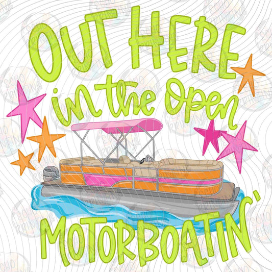 SMRG 943 - OUT HERE IN THE OPEN MOTORBOATIN