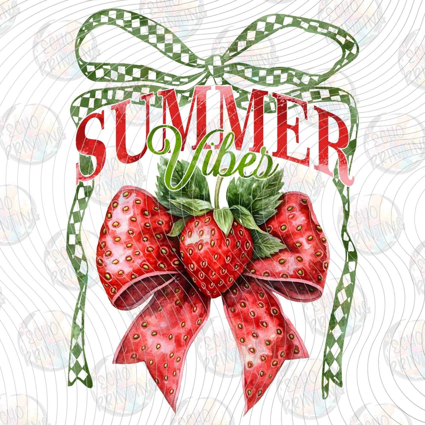 SMRG 945 - SUMMER STRAWBERRIES BOW