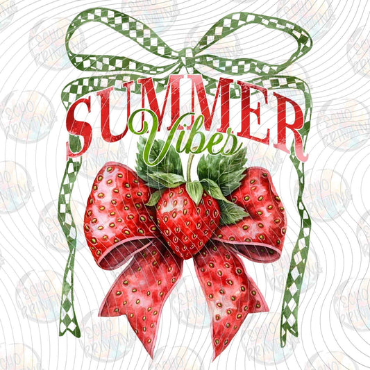 SMRG 945 - SUMMER STRAWBERRIES BOW