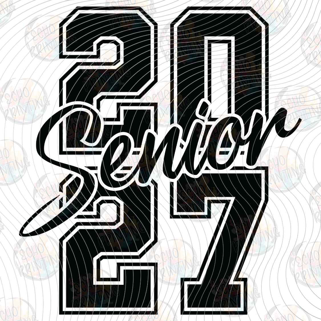 SGRG 10 - SENIOR 2027 VARSITY LETTERING