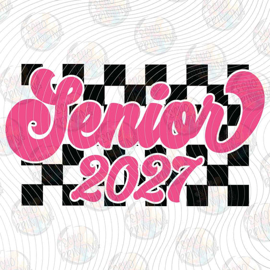 SGRG 18 - SENIOR 2027 CHECKERBOARD STYLE