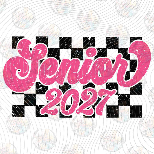 SGRG 19 - SENIOR 2027 CHECKERBOARD STYLE