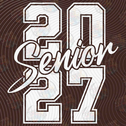 SGRG 20 - SENIOR 2027 VARSITY LETTERING