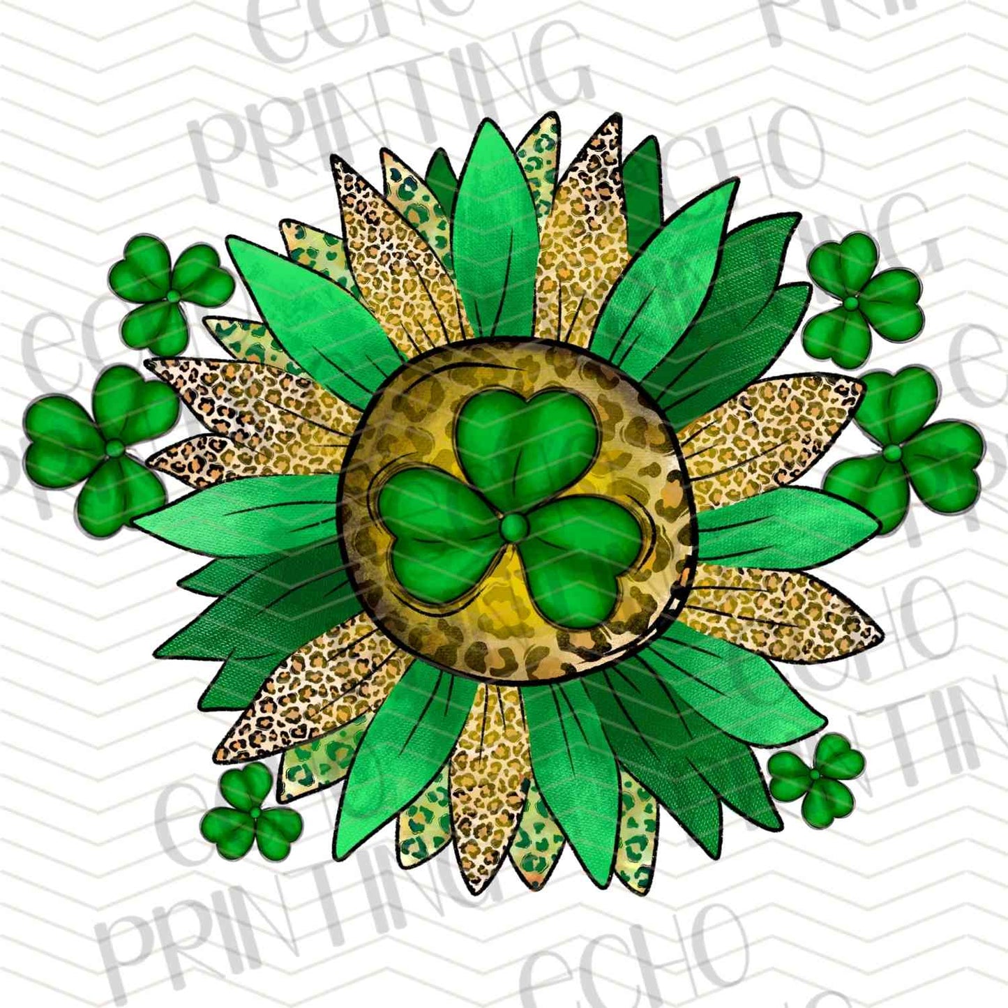 SPTKG 123 – GREEN FLORAL CLOVER