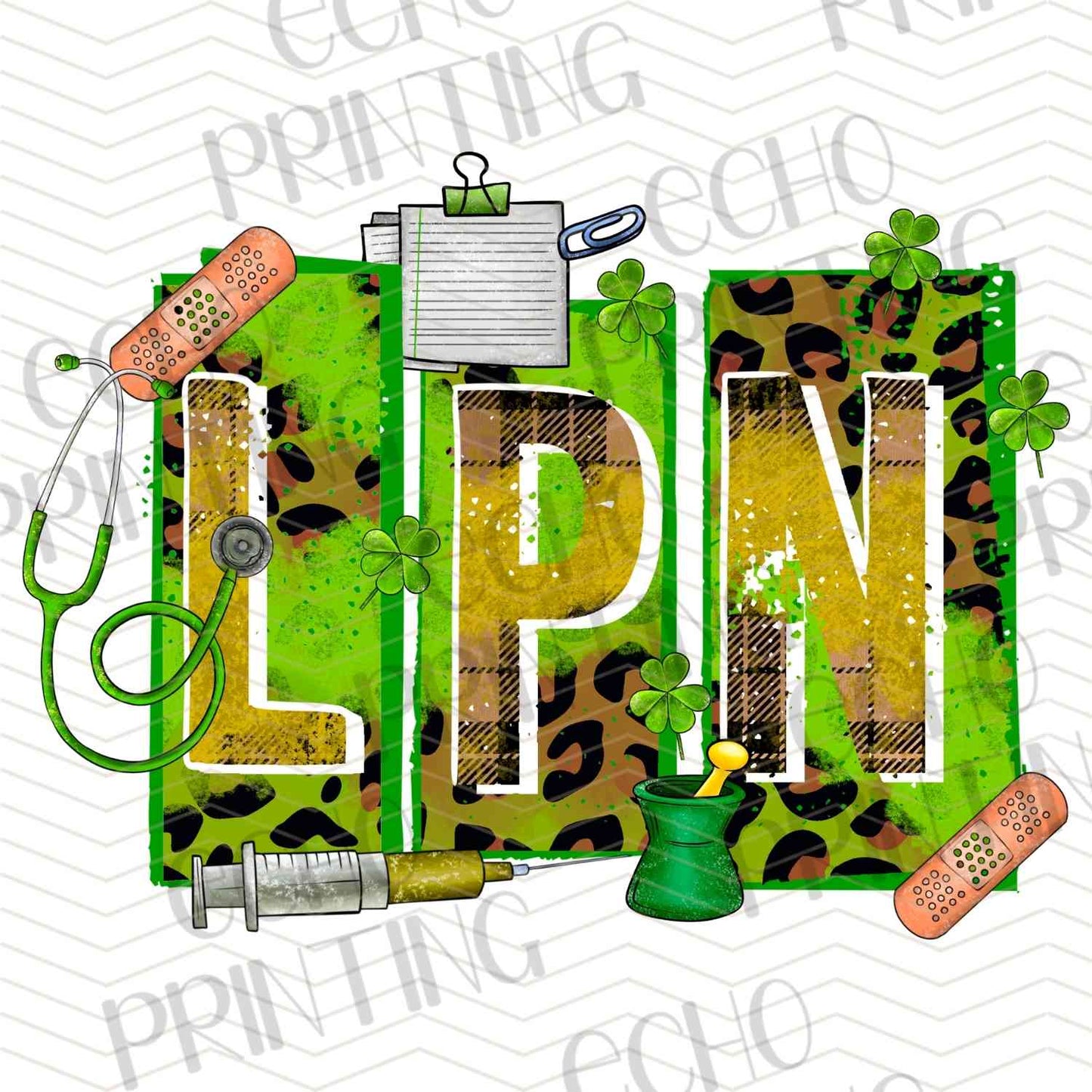 SPTKG 129 – LPN GREEN LETTERING