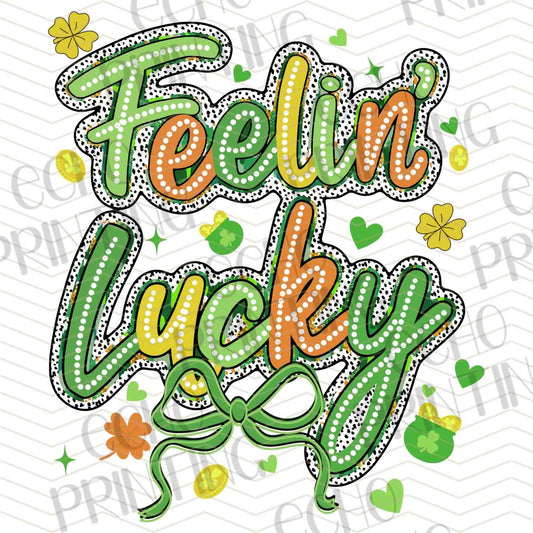 SPTKG 42 – FEELIN LUCKY LETTERING