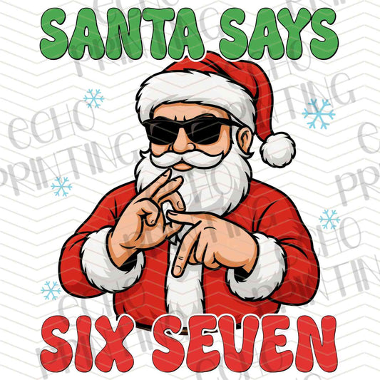 SXSV 27 - SANTA SAYS SIX SEVEN