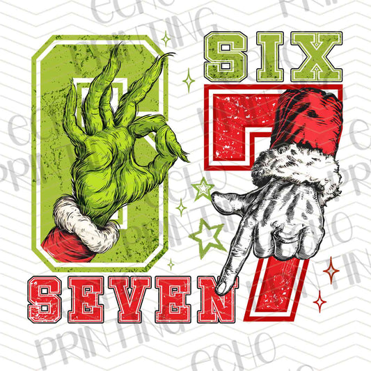 SXSV 33 - SIX SEVEN HAND SIGN