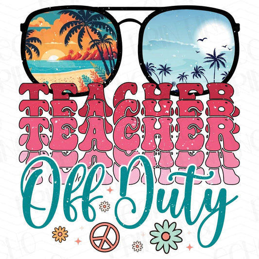 TCHR 106 – TEACHER OFF DUTY