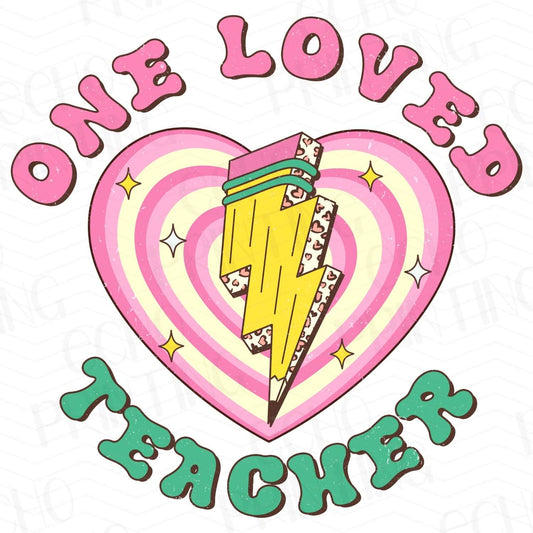 TCHR 135 – ONE LOVED TEACHER HEART